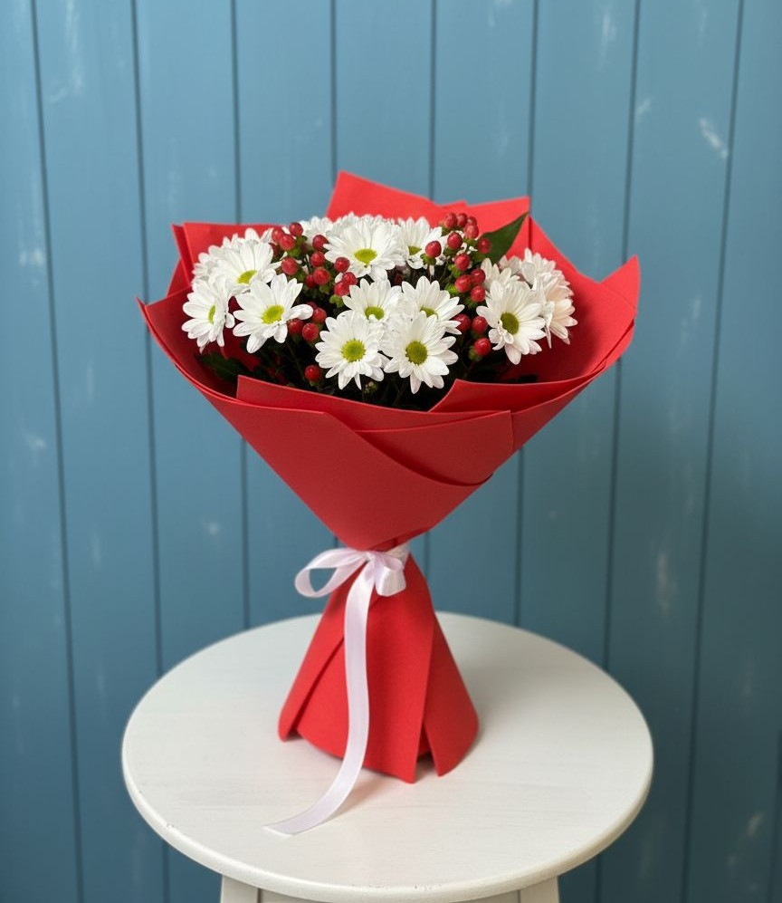 Букет цветов из: Хризантемы в Санчурске