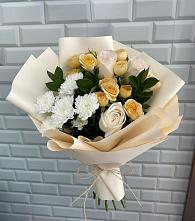 Букет цветов из:  Розы и Хризантемы #REPLACE_PRED# Санчурске