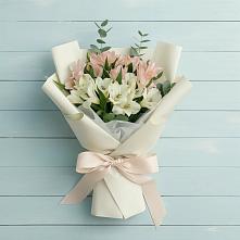 Букет цветов из:  Альстромерии #REPLACE_PRED# Санчурске