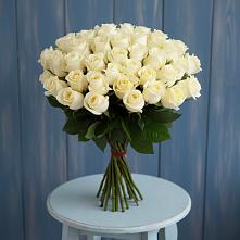 Букет 51 Белая роза Эдлесс Лав #REPLACE_PRED# Санчурске