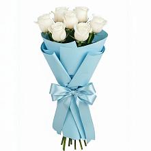 Букет 7 белых роз Проуд #REPLACE_PRED# Санчурске