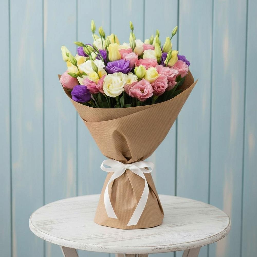 Букет цветов из: Лизиантусы в Санчурске