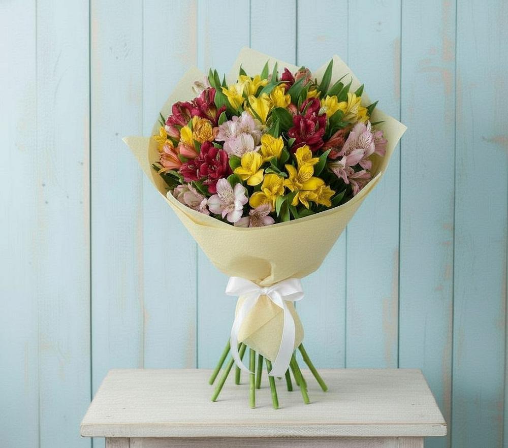 Букет цветов из: Альстромерии в Санчурске