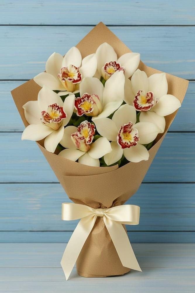 Букет цветов из: Орхидеи и Розы в Санчурске