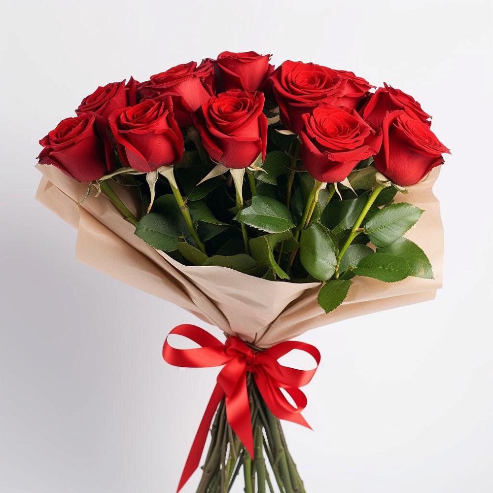 Букет 11 Красных роз Эдлесс Лав в Санчурске