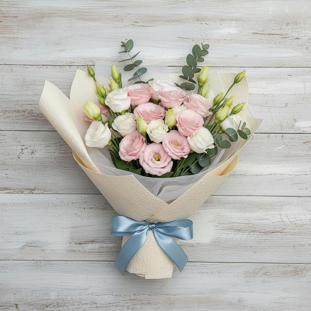 Букет цветов из: Лизиантусы в Санчурске